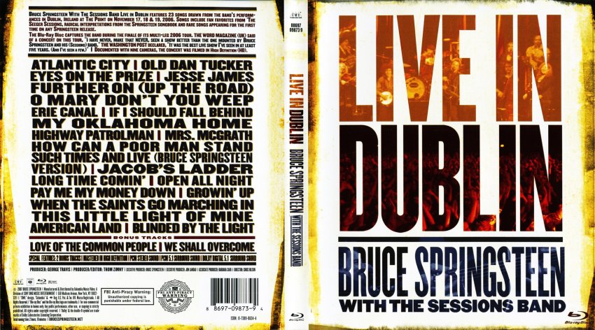 Bruce Springsteen - Live in Dublin (5 Giugno, 2007) | PINK CADILLAC